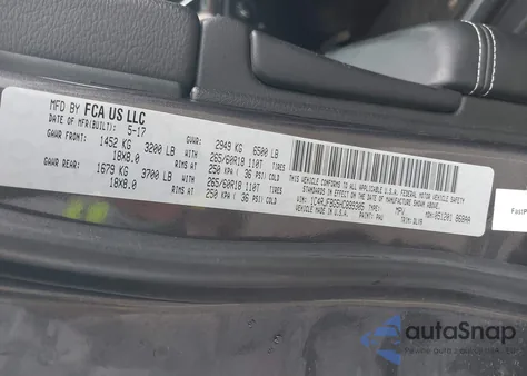 2017 Jeep Grand Cherokee Limited 4X4 из США, поврежденный, VIN 1C4RJFBG5HC899305